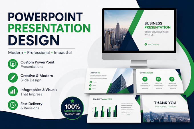 design a modern powerpoint presentation