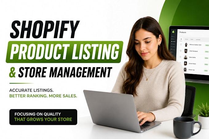 do shopify product listing, bulk product upload and optimize shopify product SEO
