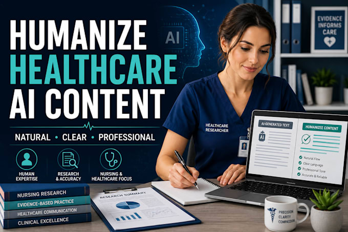 humanize ai nursing and healthcare content
