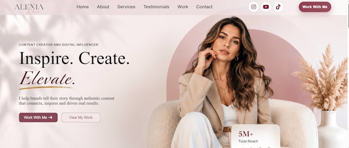 build a modern responsive HTML CSS website or landing page