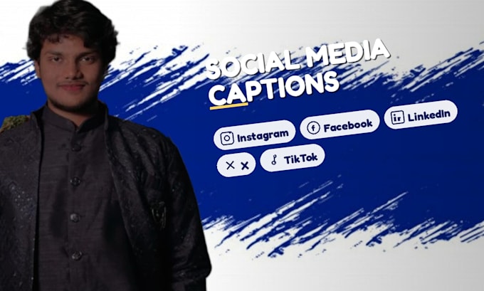 write social media captions for your business