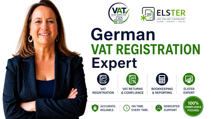 register your german vat number with elster and finanzamt
