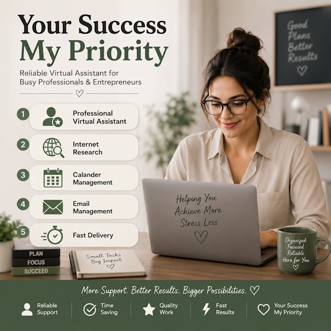 be your virtual assistant for administrative tasks