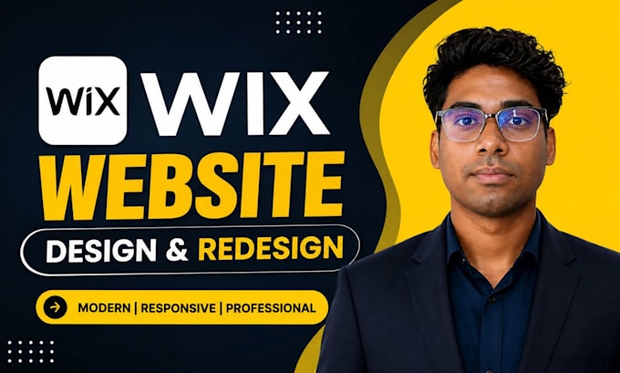 design a wix website or wix studio landing page