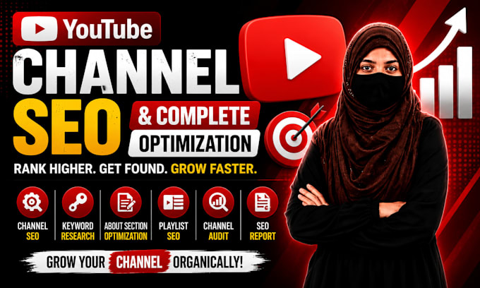 do youtube channel SEO and complete channel optimization