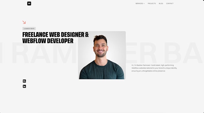 rebuild your wix or squarespace website in a modern custom design