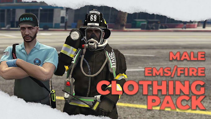 create fivem custom clothing eup packs ems fivepd