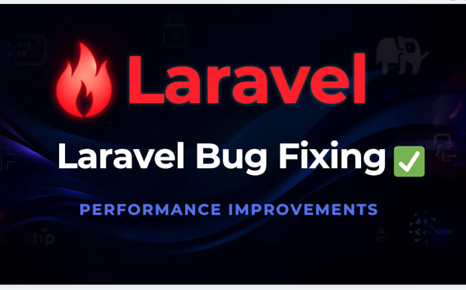 fix laravel bugs, errors and backend issues
