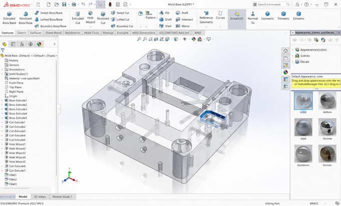 design plastic enclosure, sheet metal, cnc machining, dfm analysis, cad assembly