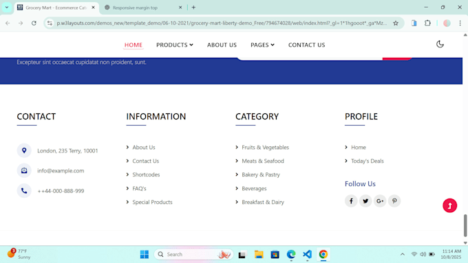 build a modern responsive website with HTML, CSS, bootstrap
