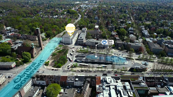 edit cinematic real estate videos with 3d motion graphics