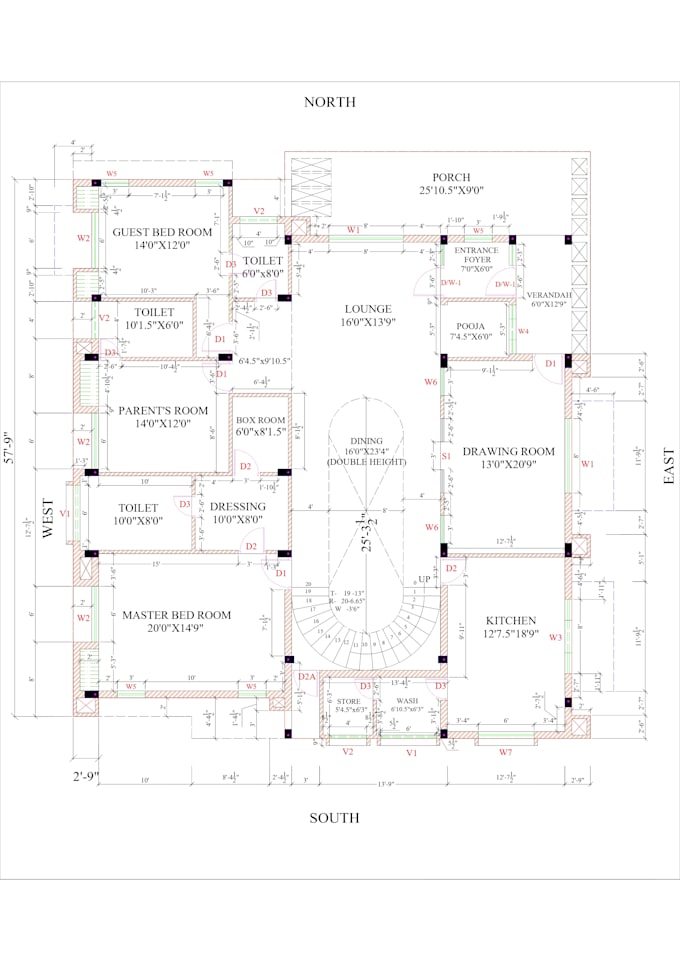 convert sketch or pdf to 2d autocad floor plan