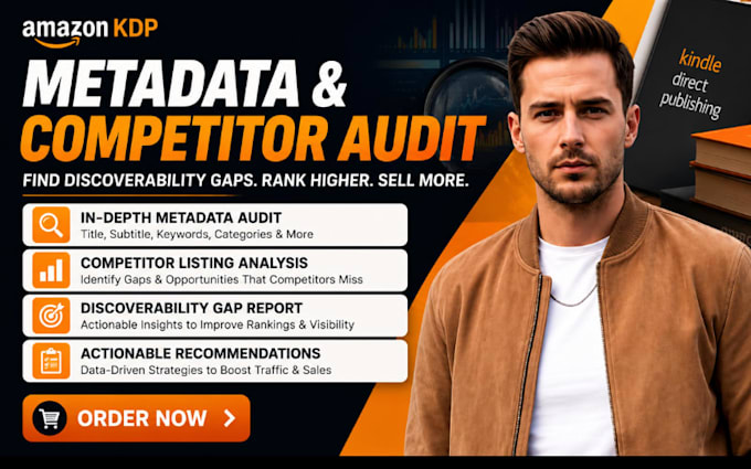 audit amazon KDP book metadata and competitor listings for discoverability gaps