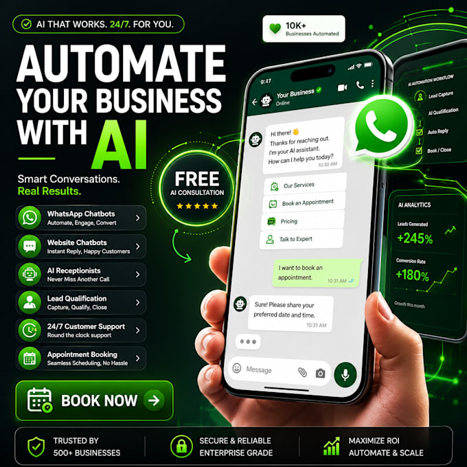 integrate ai chatbots into whatsapp, instagram, and websites