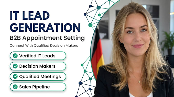 provide IT lead generation and b2b appointment setting for tech companies