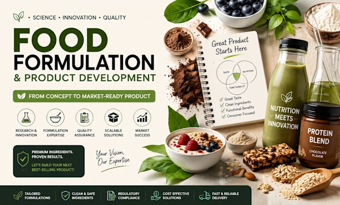 do food formulation and product development