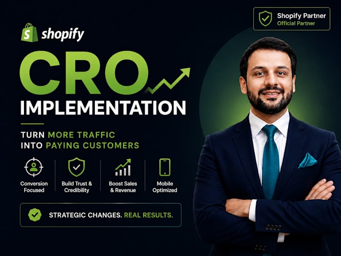implement shopify cro to improve conversion rate optimization and sales