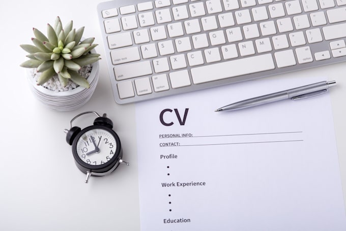 proof read and edit your CV