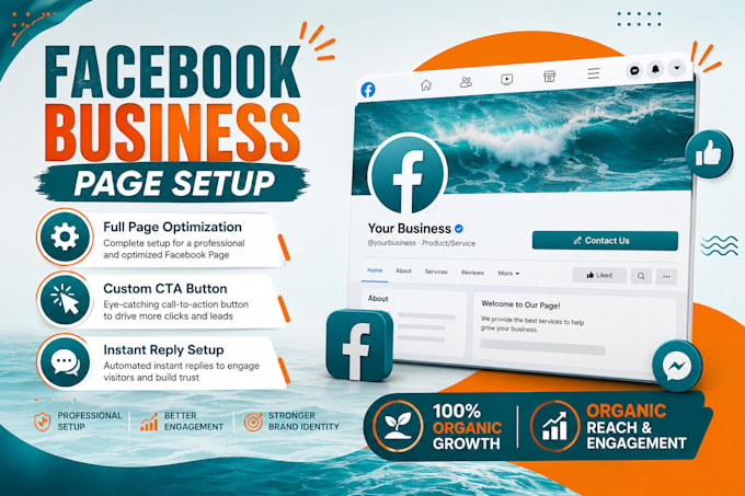create and optimize your facebook page setup with SEO