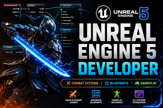unreal engine gameplay mechanics unreal engine 5  combat system blueprint