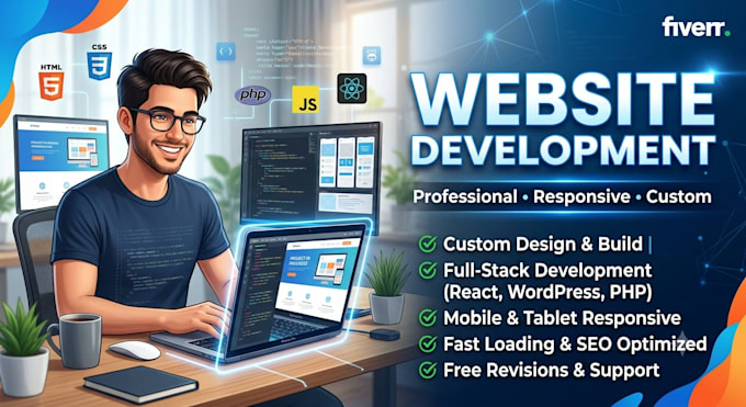 develop custom website or web apps