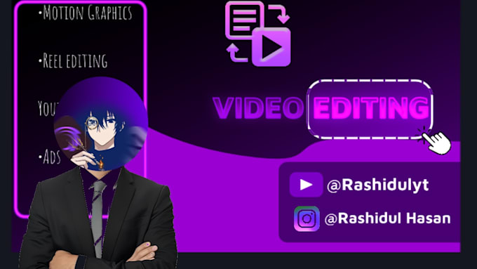 creatively edit your youtube and other platforms videos