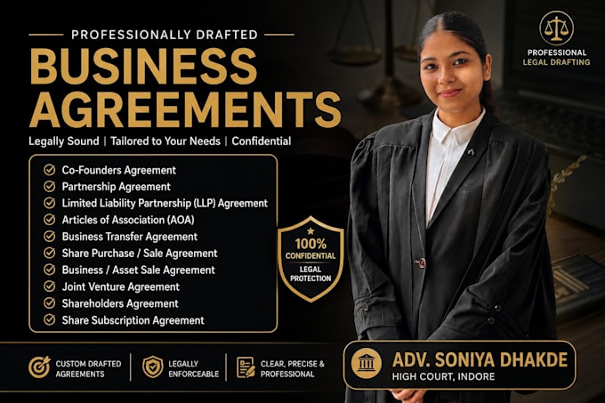 draft co founders partnership llp and shareholders agreement and more