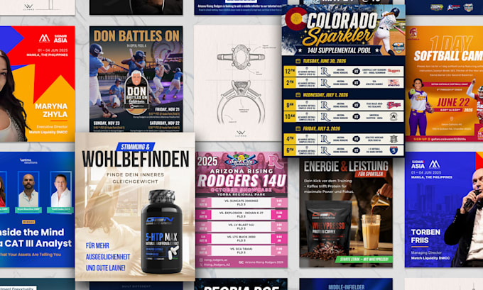 design custom branded canva templates for social media
