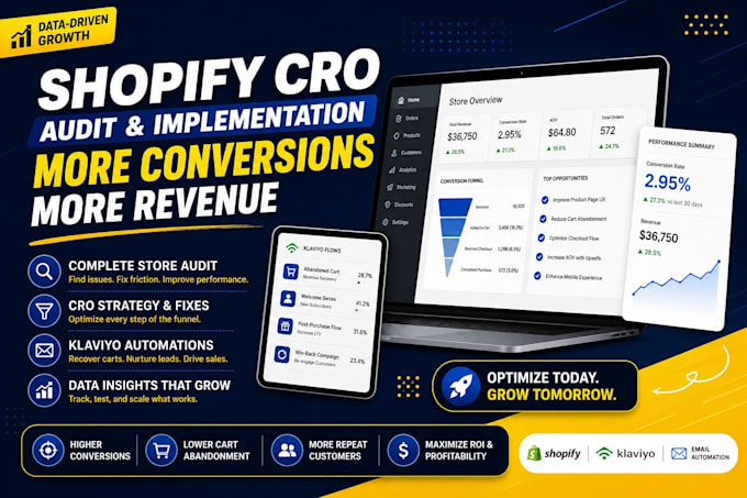 do a comprehensive shopify cro and UI UX conversion audit