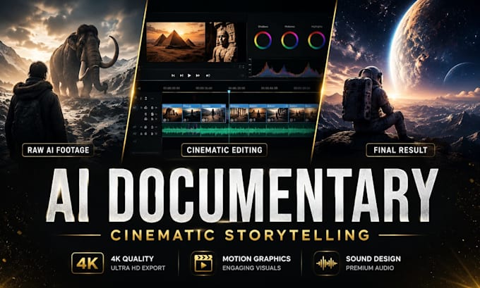 cinematic ai documentary videos with storytelling