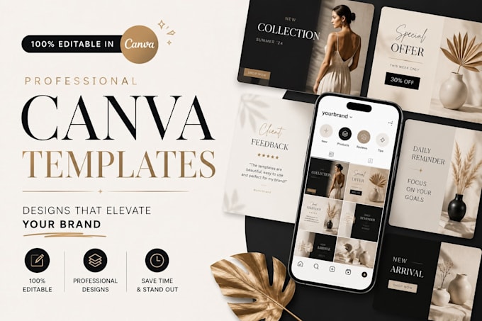 create editable canva templates for instagram