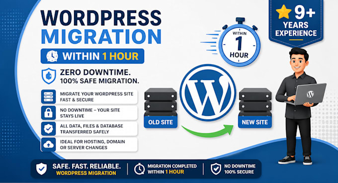 migrate, transfer, clone, or move your wordpress website