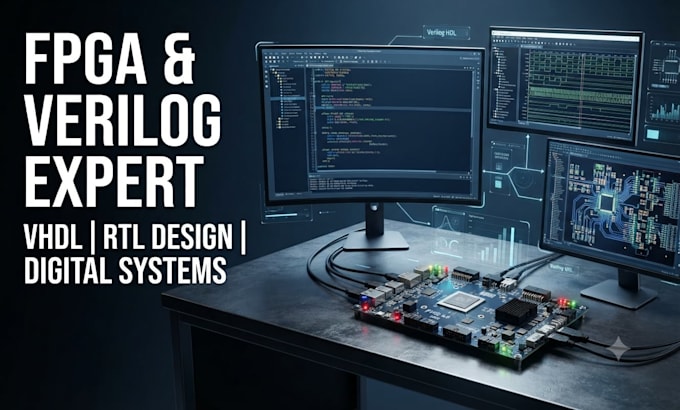 create fpga, verilog, vhdl and rtl designs for your project