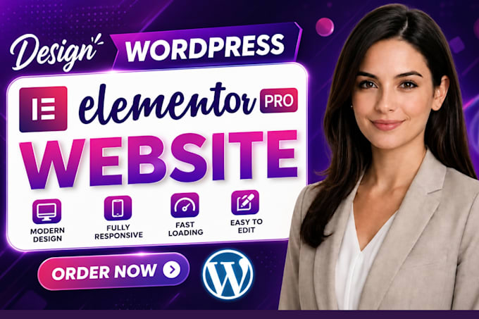 redesign wordpress with elementor pro