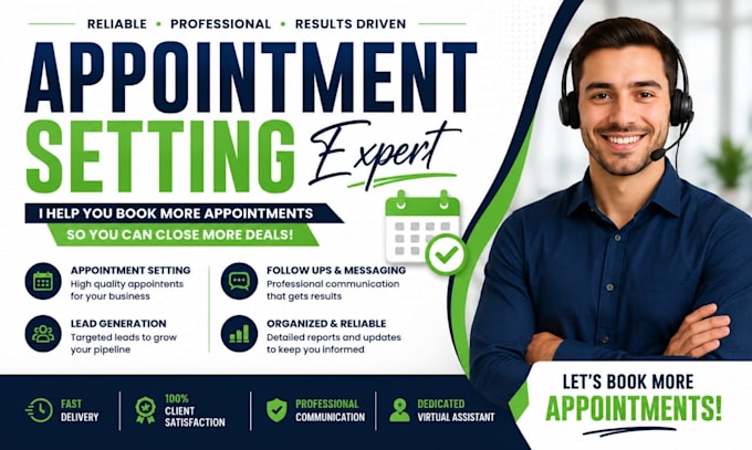 do appointment setting, cold calling, lead generation, and calendar management