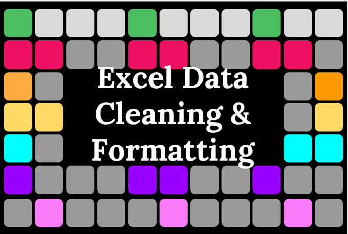 clean, format, organize and fix excel spreadsheets