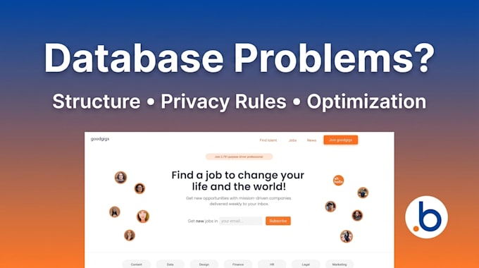 fix bubble workflow, backend workflow, database and privacy rules
