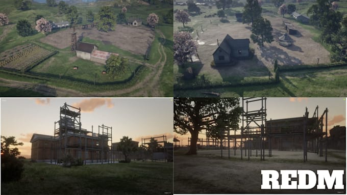 develop full redm server, premium scripts, maps and mlo, redm vorp
