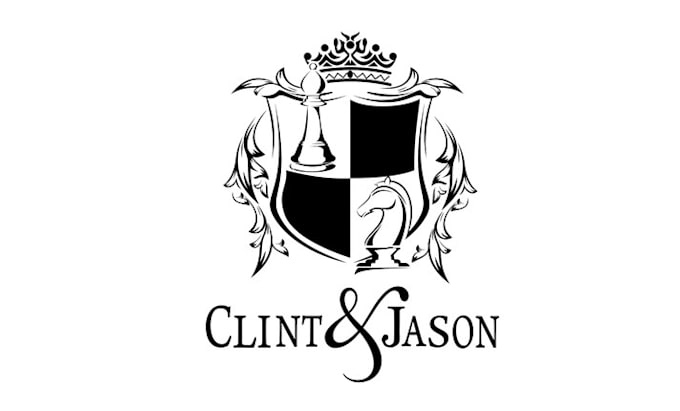 design super gorgeous wedding theme logo