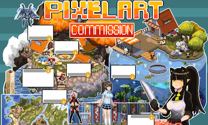 pixel game art character sprite animation pixel game assets pixel art background