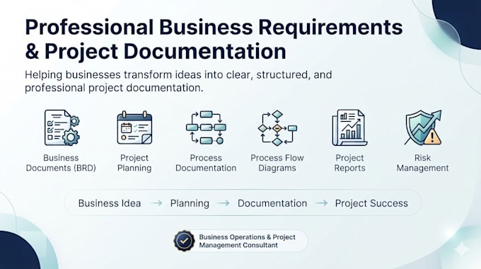 create professional business requirements