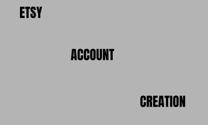 do etsy account creation