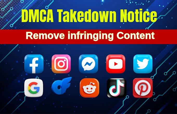 remove defamatory content from fb google instagram tiktok dmca