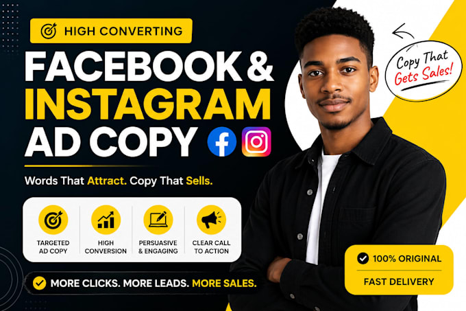 write high converting facebook and instagram ad copy that gets sales