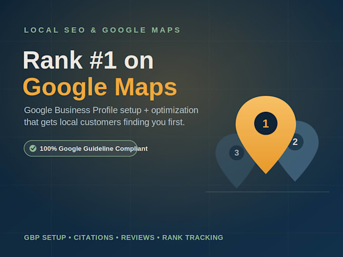 create and rank your google business profile on maps