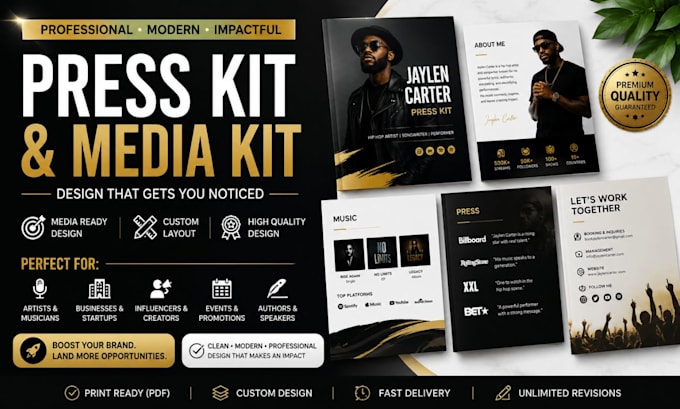 design epk,media kit,press kit,speaker kit,one sheet, electronic press kit