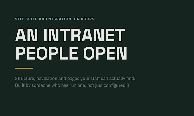 build your sharepoint communication site