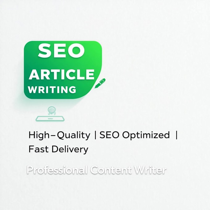 write SEO blog articles and website content