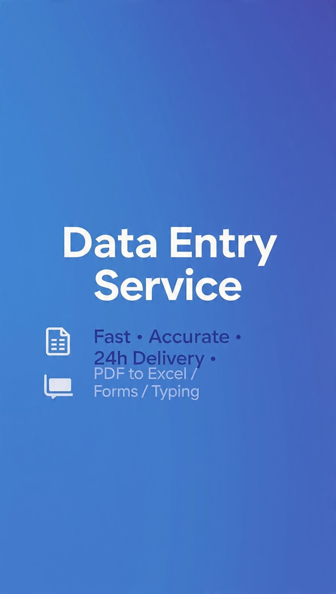 do fast and accurate data entry typing