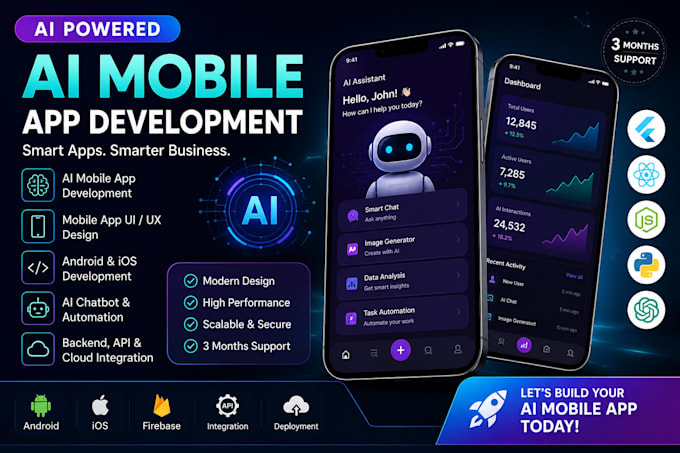 be your flutterflow mobile app developer, ios app development, android app